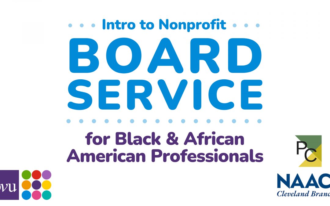 Intro to Nonprofit Board Service for Black & African American Professionals
